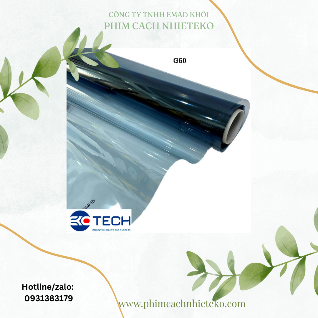 G60 - Series nano ceramics phim cách nhiệt nhà kính - Image 3