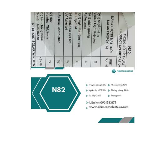 N82 - màu trong suốt