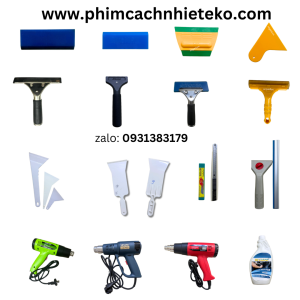 Dụng cụ dán phim cách nhiệt trên kính